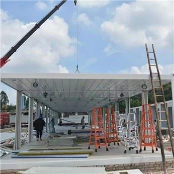 ติดตั้งง่าย 20FT บ้านคอนเทนเนอร์ที่ถอดออกได้