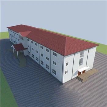 โรงแรมโครงสร้างเหล็กดีไซน์ทันสมัย