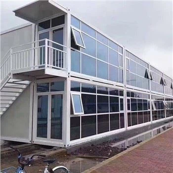 บ้านคอนเทนเนอร์ที่ถอดออกได้แบบสามห้องนอน